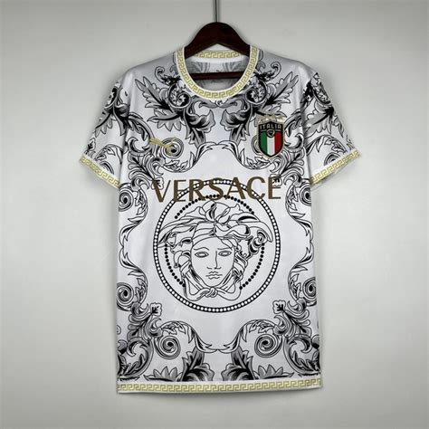 italy jersey versace puma|white italy versace kit.